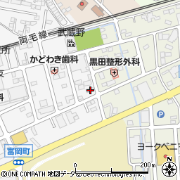 栃木県佐野市富岡町1743周辺の地図