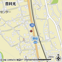 長野県安曇野市豊科光1630周辺の地図