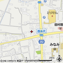 栃木県栃木市大平町西水代1963周辺の地図