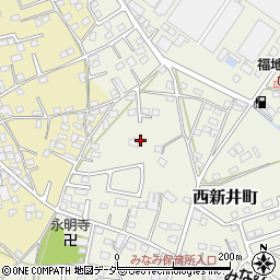 栃木県足利市西新井町3423周辺の地図