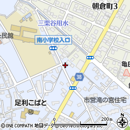 栃木県足利市堀込町2632-2周辺の地図