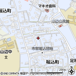 栃木県足利市堀込町2946-47周辺の地図
