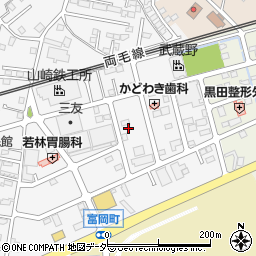 栃木県佐野市富岡町1726周辺の地図