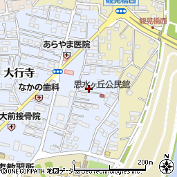 栃木県小山市大行寺1094周辺の地図