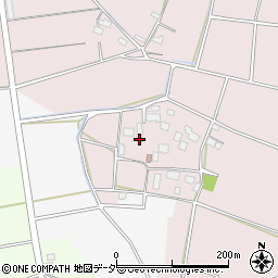 茨城県筑西市柳周辺の地図