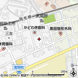栃木県佐野市富岡町1742周辺の地図