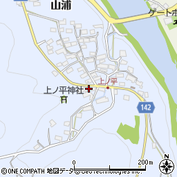 長野県小諸市山浦（上ノ平）周辺の地図