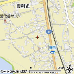 長野県安曇野市豊科光1615周辺の地図