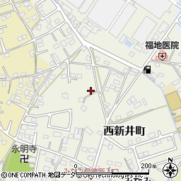 栃木県足利市西新井町3427周辺の地図