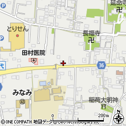 栃木県栃木市大平町西水代1828-1周辺の地図