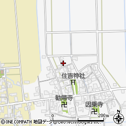 石川県加賀市庄町ヌ周辺の地図