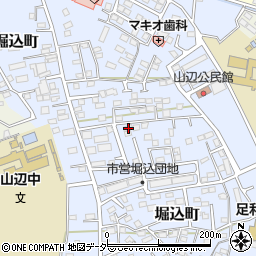 栃木県足利市堀込町2946-46周辺の地図