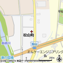 石川県加賀市松山町イ周辺の地図