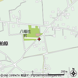 長野県安曇野市穂高柏原4107周辺の地図