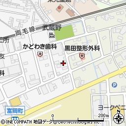 栃木県佐野市富岡町1752周辺の地図