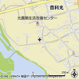 長野県安曇野市豊科光1492周辺の地図