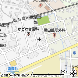 栃木県佐野市富岡町1747周辺の地図