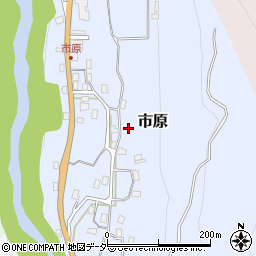 石川県白山市市原イ周辺の地図