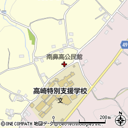 群馬県高崎市鼻高町1701周辺の地図