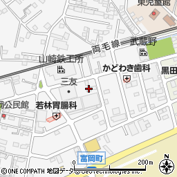 栃木県佐野市富岡町1691周辺の地図