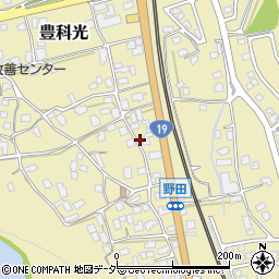 長野県安曇野市豊科光1632周辺の地図