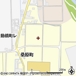 石川県加賀市桑原町ニ周辺の地図