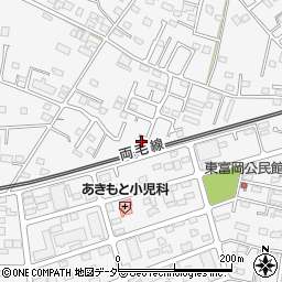 栃木県佐野市富岡町592周辺の地図