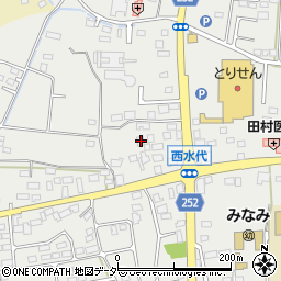 栃木県栃木市大平町西水代1958周辺の地図