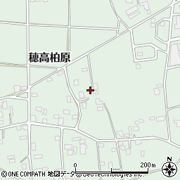 長野県安曇野市穂高柏原2896周辺の地図