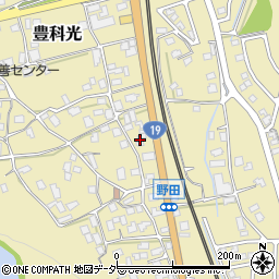 長野県安曇野市豊科光1637周辺の地図