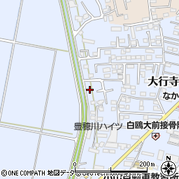 栃木県小山市大行寺922周辺の地図