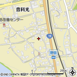 長野県安曇野市豊科光1606周辺の地図
