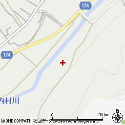 内村川周辺の地図