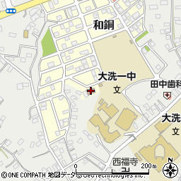 新町會館周辺の地図