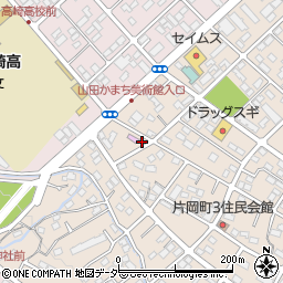 高崎市山田かまち美術館周辺の地図