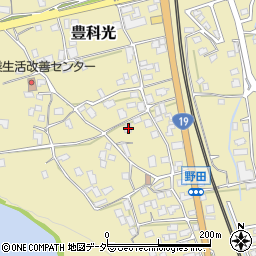 長野県安曇野市豊科光1608周辺の地図