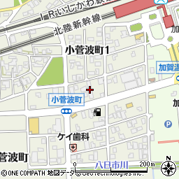 日本海観光バス本社周辺の地図