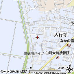 栃木県小山市大行寺1005周辺の地図