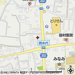 栃木県栃木市大平町西水代1960周辺の地図