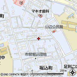 栃木県足利市堀込町2924-7周辺の地図