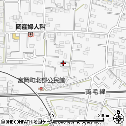 栃木県佐野市富岡町37周辺の地図