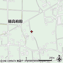 長野県安曇野市穂高柏原2898周辺の地図