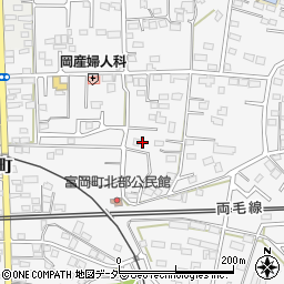 栃木県佐野市富岡町28周辺の地図