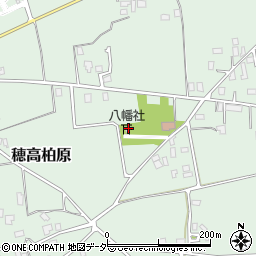 長野県安曇野市穂高柏原4090周辺の地図