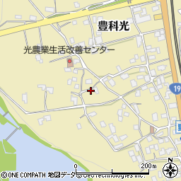 長野県安曇野市豊科光1488周辺の地図