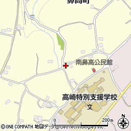 群馬県高崎市鼻高町1698周辺の地図