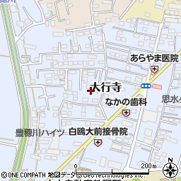 栃木県小山市大行寺1000周辺の地図