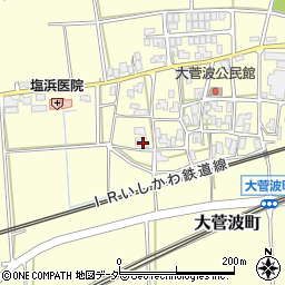 石川県加賀市大菅波町タ66周辺の地図
