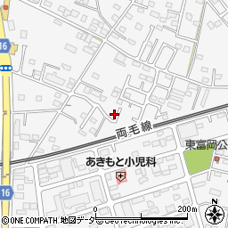 栃木県佐野市富岡町597周辺の地図