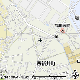 栃木県足利市西新井町3430周辺の地図